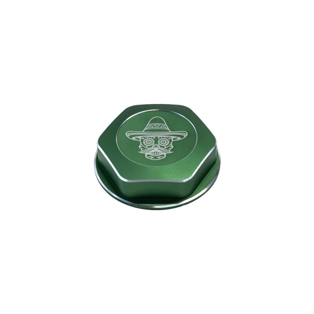 RJWC El'Braaapo Billet Aluminum Gas Cap For Can Am Outlander & Renegade + Polaris Sportsman & Scrambler + RZR