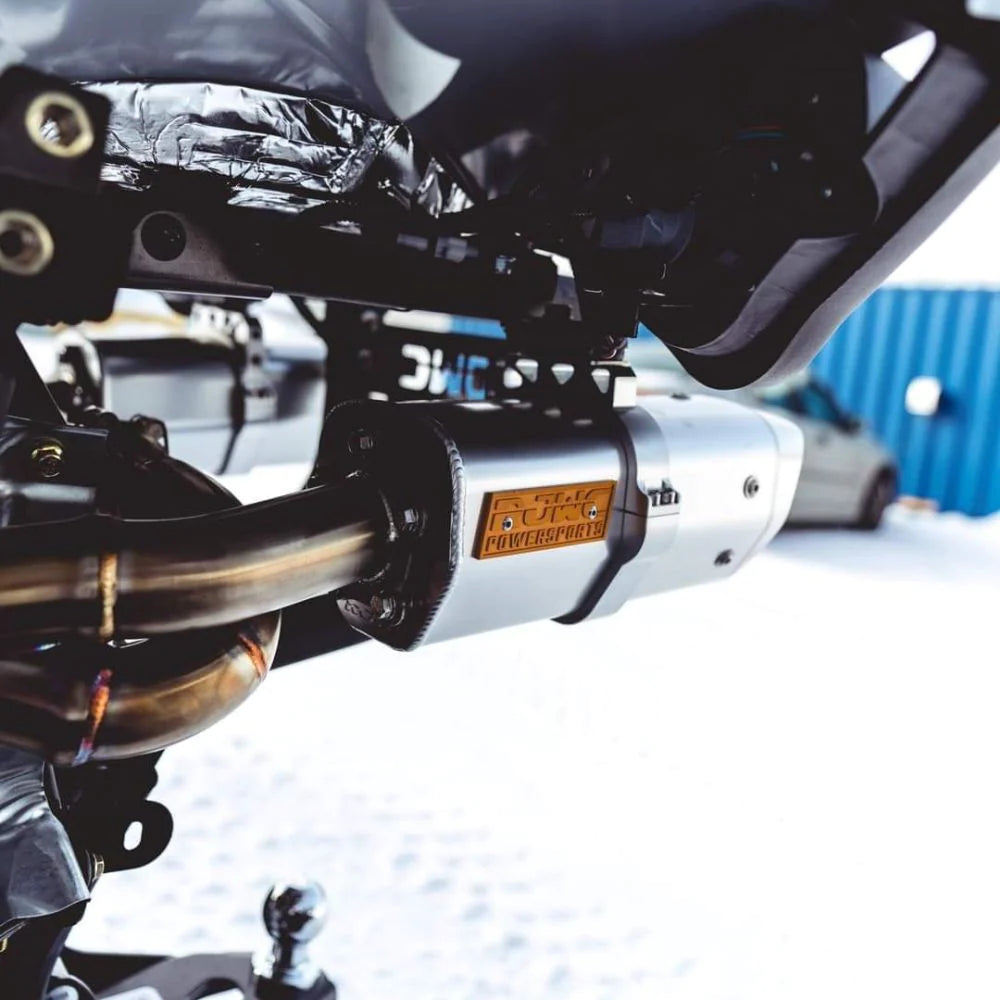 RJWC 10119130 APX Split Dual Slip On Exhaust For Can Am Renegade G2 500 / 570 / 800 / 850 / 1000 2012-2024