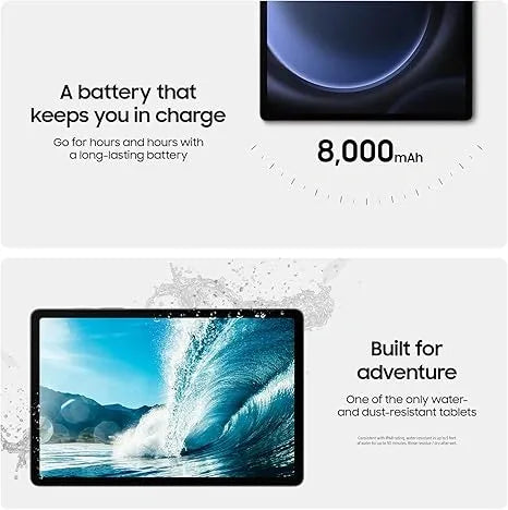 Waterproof Samsung Galaxy Tab S9 FE 10.9" 128GB