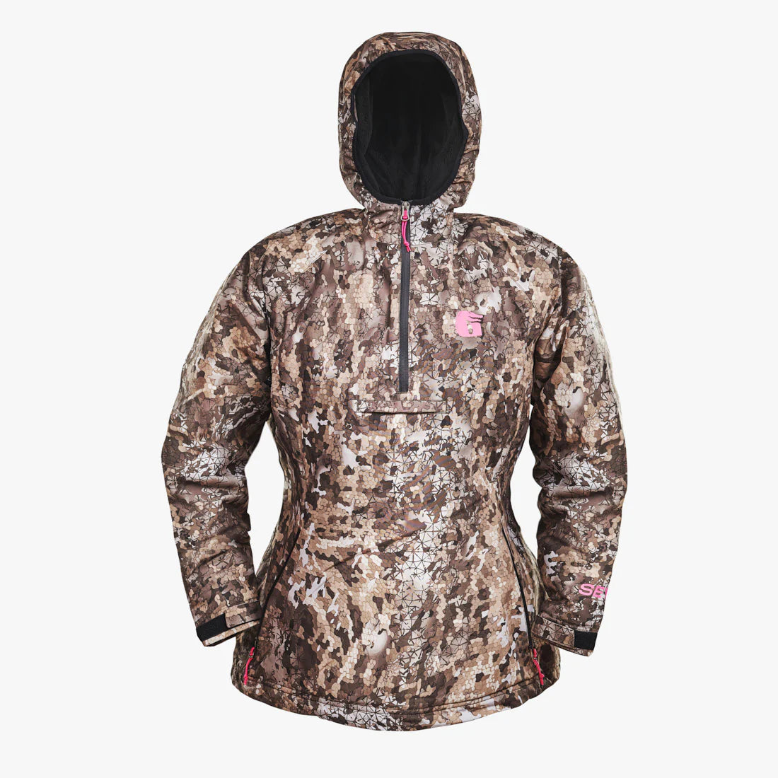 GATOR WADER WATERPROOF 1/2 ZIP WOMENS BOG HOODIE