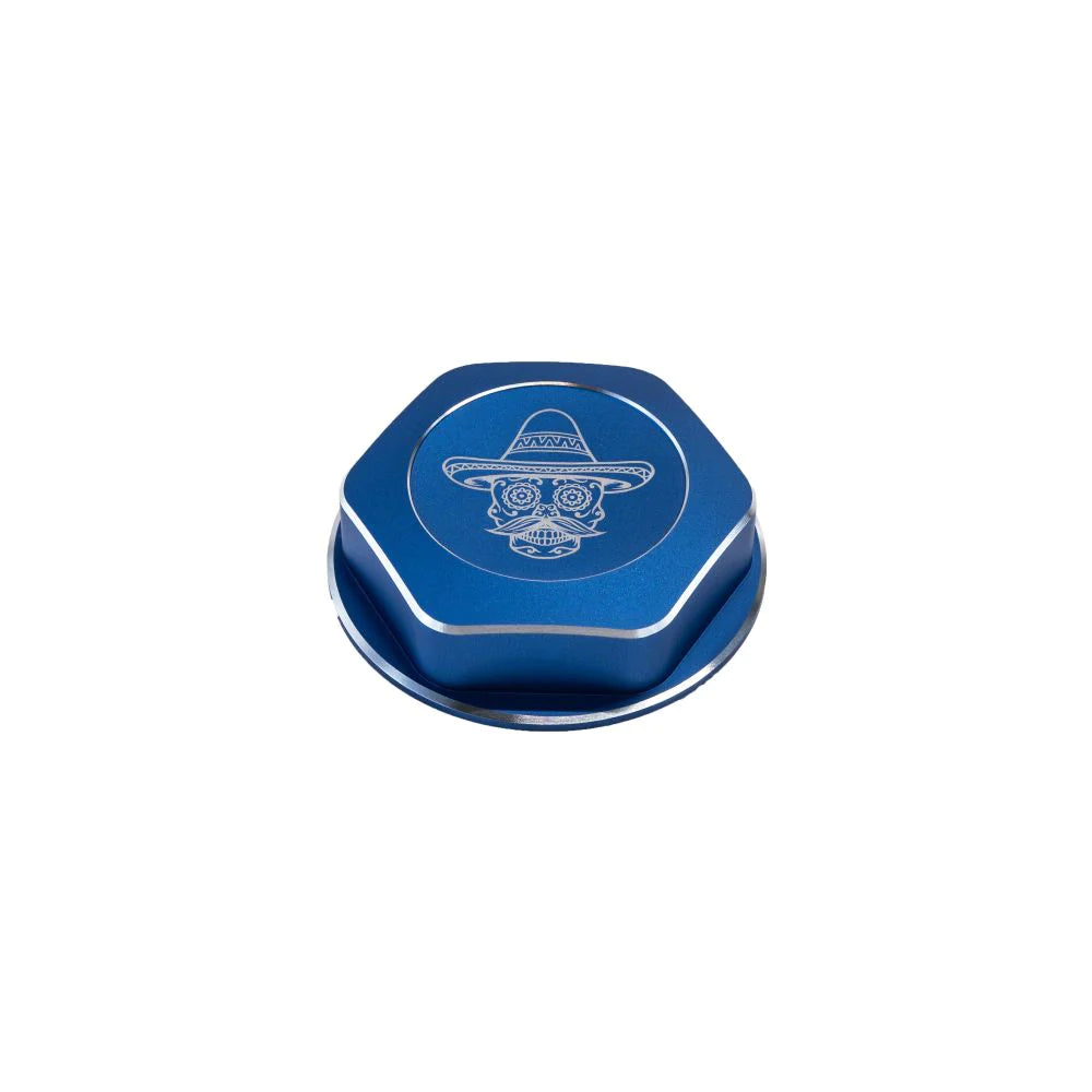 RJWC El'Braaapo Billet Aluminum Gas Cap For Can Am Outlander & Renegade + Polaris Sportsman & Scrambler + RZR