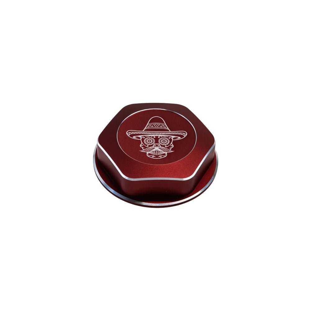 RJWC El'Braaapo Billet Aluminum Gas Cap For Can Am Outlander & Renegade + Polaris Sportsman & Scrambler + RZR